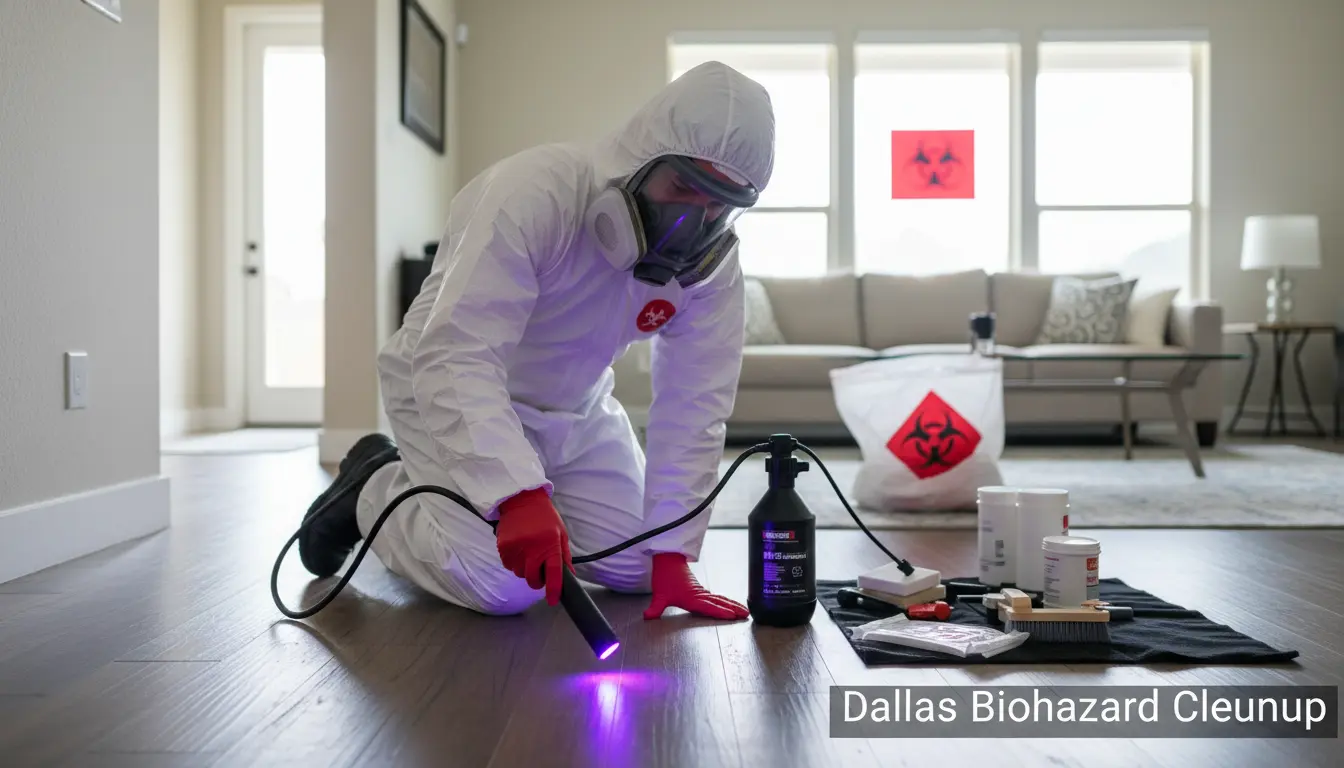What To Do After Trauma: Dallas Biohazard Cleanup Guide