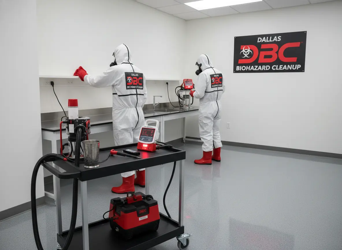 Biohazard Cleanup in Dallas